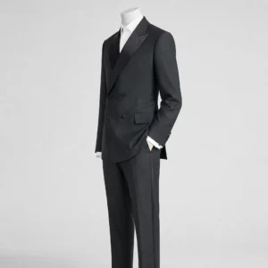 Men Asymmetrical Two Piece Suit